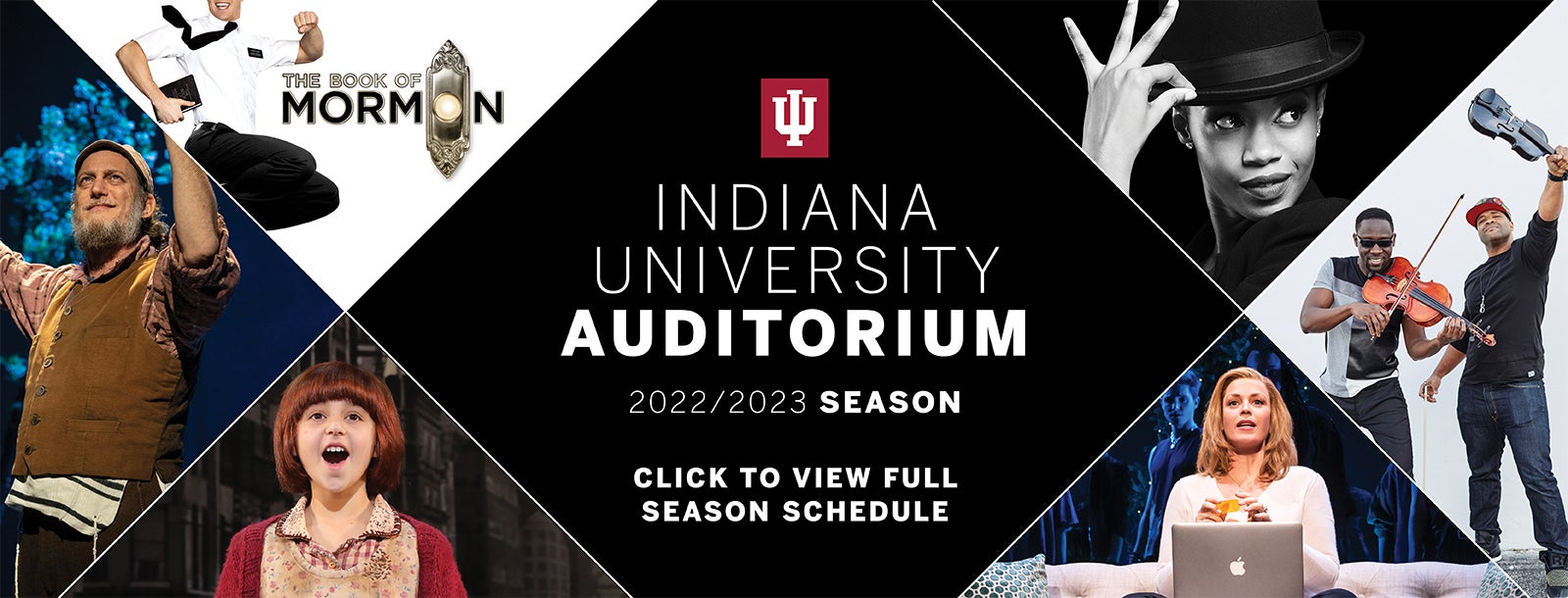 IU Auditorium Announces 20222023 Season Schedule Indiana University