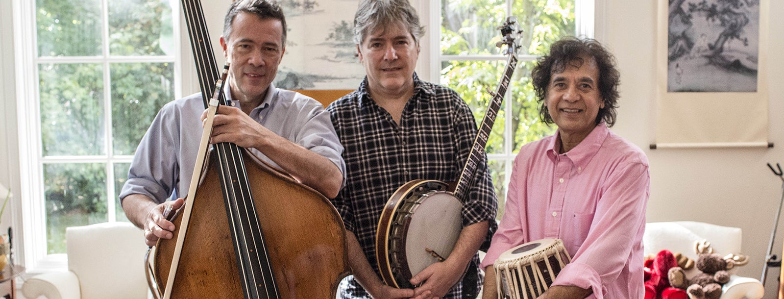 Béla Fleck, Zakir Hussain & Edgar Meyer with special guest Rakesh Chaurasia