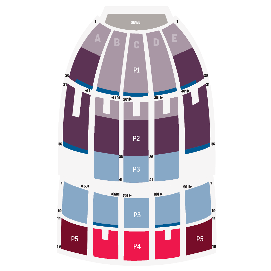 Birdland Seating Chart