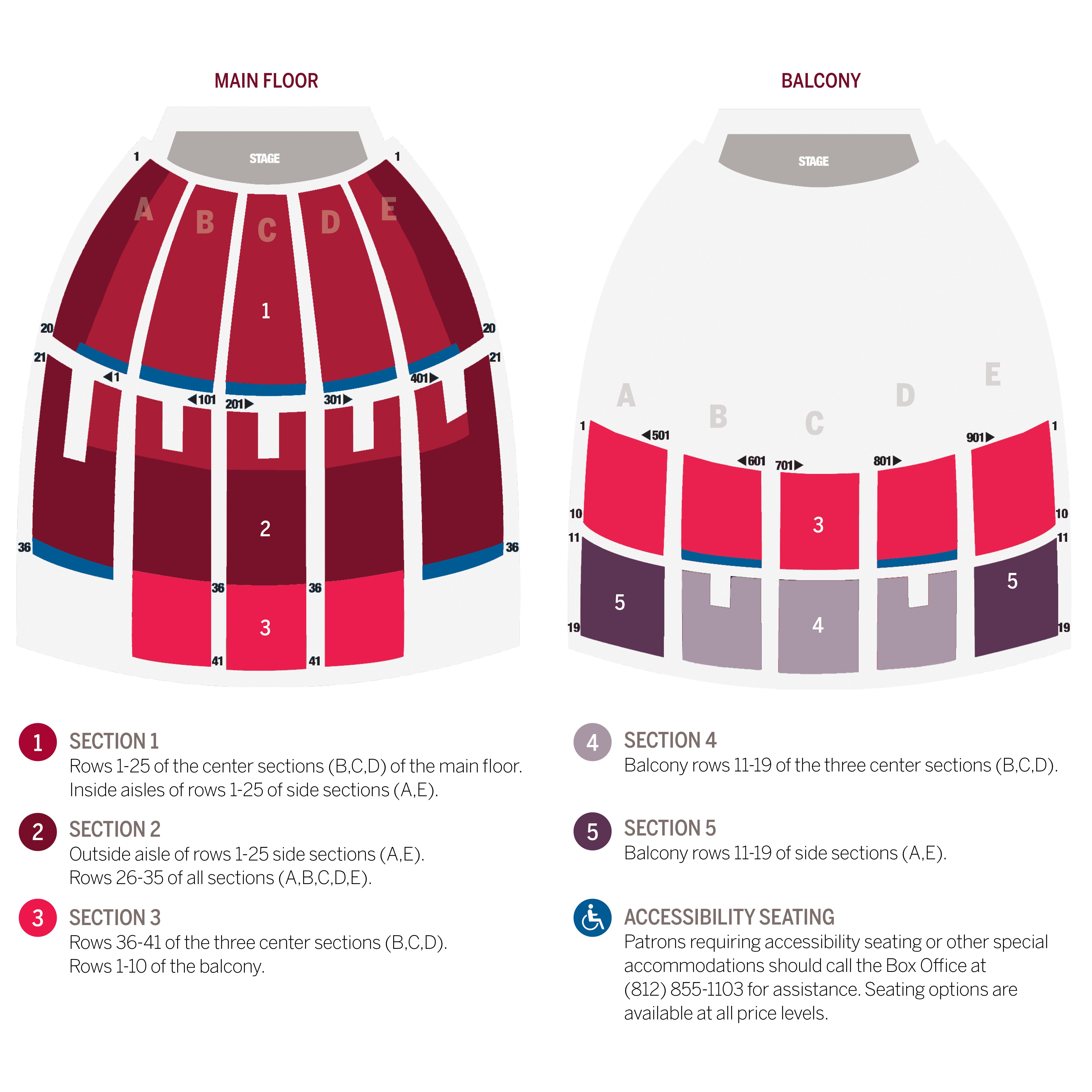 Waitress Seating Chart