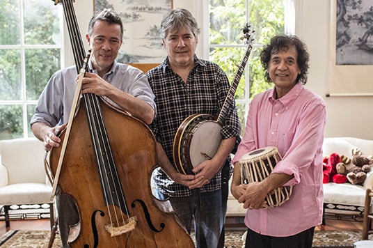 More Info for Béla Fleck, Zakir Hussain & Edgar Meyer with special guest Rakesh Chaurasia